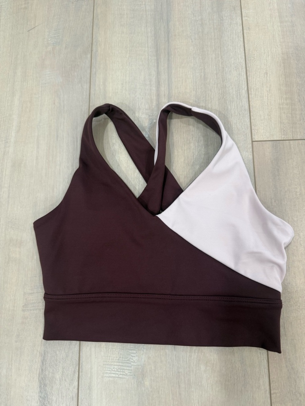 Wilo the Label Sports Bra - Brown and Beige